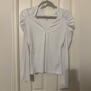 Elegant White Women's Top